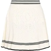 Dreimaster Maritim Jupe 'Nautical' noir / blanc cassé