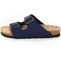 Bayton Mule 'Athena' bleu marine
