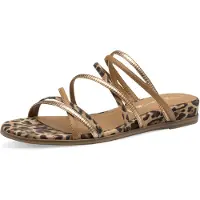 Tamaris Mule noisette / or / noir
