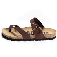 Bayton Tongs 'Diane' marron