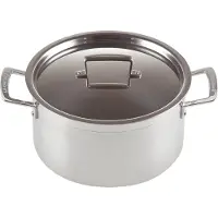 Le Creuset 3-ply marmite, 24cm, 6L