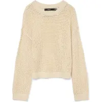 Vero Moda Pull-over 'VMNEWMADERA' crème