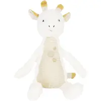 Happy horse Peluche Girafe Gary 38cm - blanc - Jouet en peluche durable