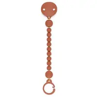 Suavinex Colour Essence Dummy Clip attache-tétine Sunset Orange 1 pcs