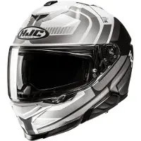 HJC i71 Viz MC5 Casque Intégral Blanc/Gris/Noir XS unisex