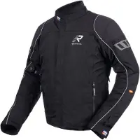Rukka Trave-R Veste textile Noir/Argenté 48 unisex