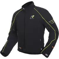Rukka Comfo-R GTX Black Yellow Motorcycle Textile Jacket Taille 52