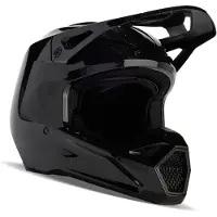 FOX V1 Solid Noir Casque Cross Taille XL