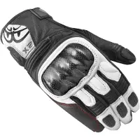 Berik LDX Ladies Black White Motorcycle Gloves Taille XS