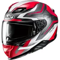 HJC F71 Fes MC1SF Casque Intégral Mat/Noir/Blanc/Rouge 2XL unisex