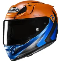 HJC RPHA 12 Kos Bleu Orange Casque Intégral Taille L