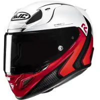 HJC RPHA 12 Kos Blanc Rouge Casque Intégral Taille L
