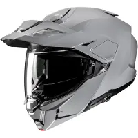 HJC i80 Solid Gris Casque Adventure Taille L