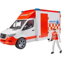 BRUDER Br-Mb Sprinter Ambulance M. Chauffeur 02676