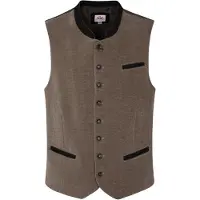 Spieth & Wensky Gilet folklorique marron
