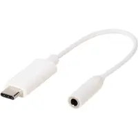 Vivanco ViVancoCC UC A 1 câble audio 0,1 m 3,5mm USB Blanc