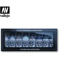 Vallejo 71.176, 17 ml, Noir, Bleu, Brass, Cuivre, Or, Argent, Métallique, Bouteille (17 ml)