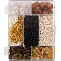 Creativ Company set de perles de cristal pour bijoux 2.6-10 mm