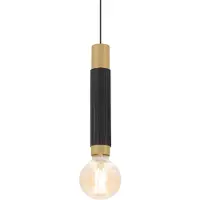 Wever & Ducre Trace E27 Suspension Black Matt|Champagne