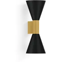 Wever & Ducre Odrey Up/Downlight Lampe Murale Odrey 2.4 | Gold|Black Matt