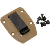 ESEE clip de ceinture plat pour l'étui des modèles 3 & 4, Coyote Brown