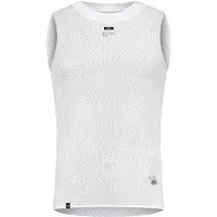 Gobik Second Skin Sleeveless Base Layer Blanc M Homme