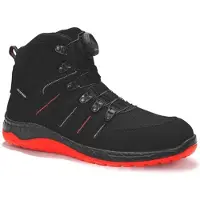 ELTEN Bottes de sécurité MADDOX BOA black-red Mid ESD S3, taille 42