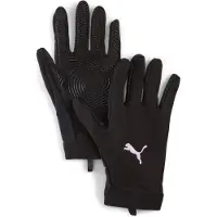 Puma Gants de sport 'Winterized' noir / blanc