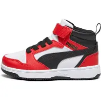 Puma Rebound V6 Mid Ac+ Trainers Rouge,Blanc EU 28 1/2 Enfants