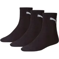 Puma Chaussettes - Short Crew - 3 Pack - Noir - - 35/38 - Chaussettes