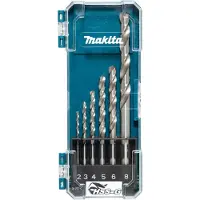 Makita Jeu de forets pour le métal D-75742; HSS-G; 2-8 mm; 6 unités