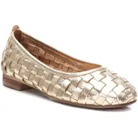 Carmela pour femme. 16166206-ORO Ballerines en cuir 161662 doré (40), Plat, Aucun, Casuel