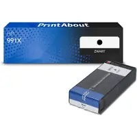 PrintAbout Cartouche compatible pour HP 991X (M0K02AE) - Noir - Grande capacité