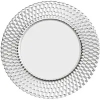 Villeroy & Boch 2x Assiette plate Boston, Assiettes, Transparent