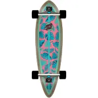 Santa Cruz Cabana Dot 9.20 X 33 Pintail Cruiser Skateboard Multicolore