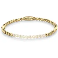 Rebel & Rose Bracelet jaune / blanc perle