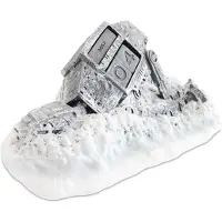 Grupo Erik Star Wars At-at Shot Down 3d Perpetual Calendar Argenté