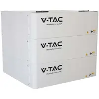 V-TAC 3 Layer Battery Rack - Accessoire de stockage des batteries d'onduleurs