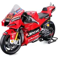 Maisto Véhicule 1/6 Moto GP Racing Ducati Lenovo 2022 #63 Bagnaia