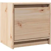 vidaXL Table de chevet 40x30,5x40 cm bois de pin massif