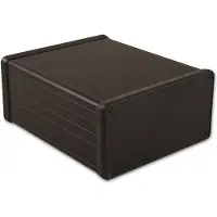 Hammond Electronics - Boîtier Profilé 1455n1202bk Aluminium Noir 120 X 103 X 53 1 Pc(s)
