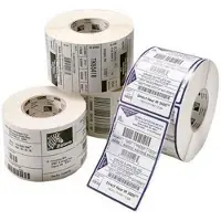 Zebra CryoCool 8100T - Polyester - adhésif permanent en acrylique - Blanc satiné - 38 x 13 mm 9720 étiquette(s) (2 rouleau(x) x 4860 étiquettes