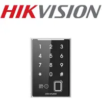 Hikvision DS-K1109DKFB-QR Lecteur de cartes avec pavé numérique, code QR et empreinte digitale (Empreinte digitale)