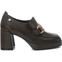Carmela pour femme. 16184902-KAKI Mocassins en cuir 161849 vert (37), 5 à 8 cm, Aucun, Casuel