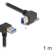 DeLOCK 80481 Câble USB 1 m USB 3.2 Gen 1 (3.1 Gen 1) USB A USB B Noir (80481)