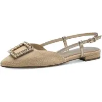 Tamaris Ballerines à lanières cappuccino