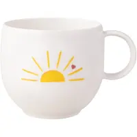 Villeroy & Boch Henkelbecher Hello Sunshine With Love, Tasse, Rouge, Blanc, Jaune