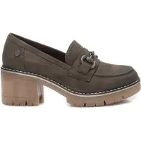Refresh pour femme. 17141703-KAKI Mocassins 171417 kaki (37), 5 à 8 cm, Aucun, Casuel, Vert, Imitation cuir, Classique