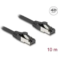 DeLOCK RJ45 Netzwerkkabel Cat.8.1 S/FTP 10m-40Gbps schwarz