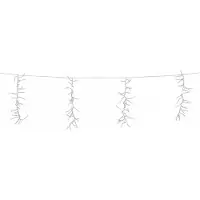 Luca Lighting Eclairage de Noël Luca Lighting Icicle Berry White 720 cm